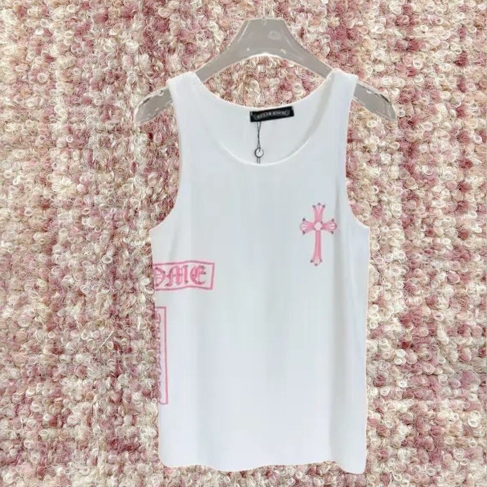 Chrome Hearts Women's White Tank Top
